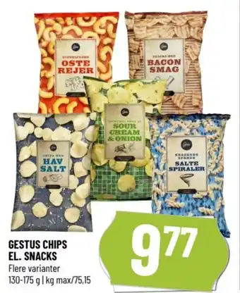 Løvbjerg GESTUS CHIPS EL. SNACKS tilbud