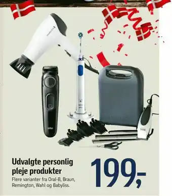 Udvalgte personlig pleje produkter