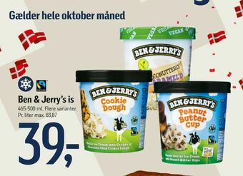 Føtex Ben & Jerry's is tilbud