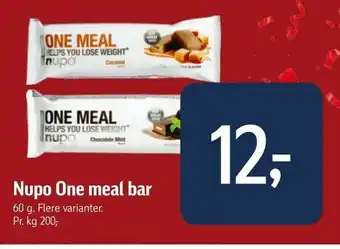 Føtex Nupo One meal bar tilbud