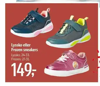 Lyssko eller Frozen sneakers