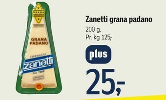 Føtex Zanetti grana padano tilbud