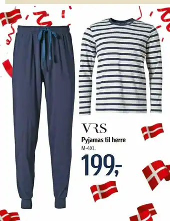 Føtex Pyjamas til herre tilbud