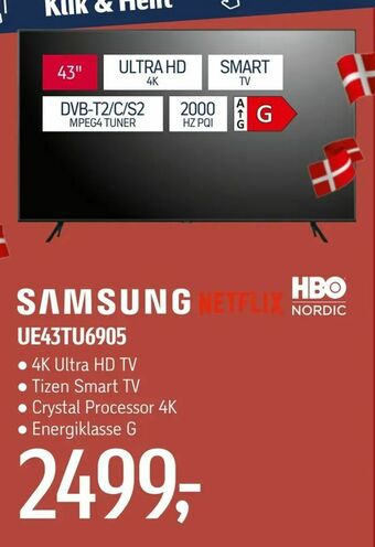 Føtex Samsung Ue43tu6905 tilbud