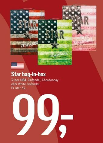 Føtex Star bag-in-box tilbud