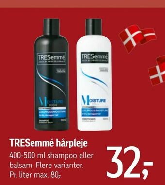Føtex TRESemmé hårpleje tilbud