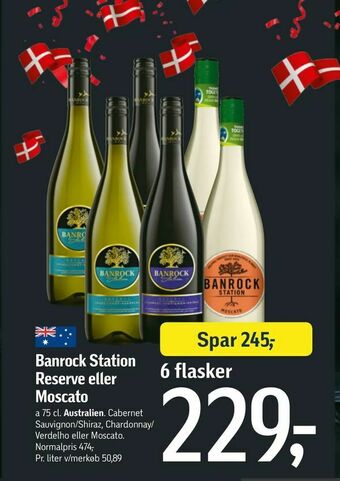 Føtex Banrock Station Reserve eller Moscato tilbud