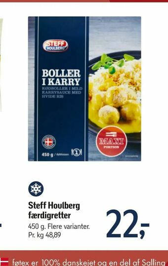 Føtex Steff Houlberg færdigretter tilbud