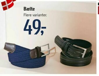 Bælte