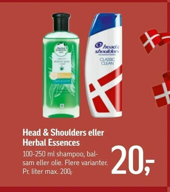 Føtex Head & Shoulders eller Herbal Essences tilbud