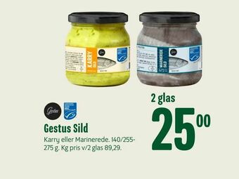 Min Købmand Gestus Sild tilbud
