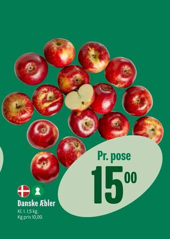 Min Købmand Danske Æbler tilbud