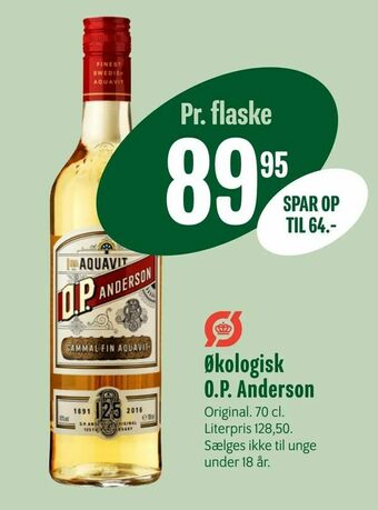 Min Købmand Økologisk O.P. Anderson tilbud