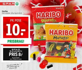 SPAR Haribo tilbud