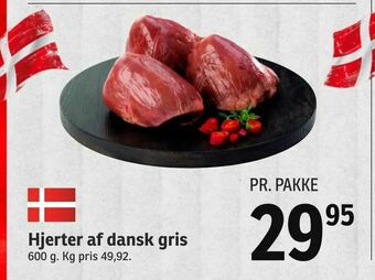 SPAR Hjerter af dansk gris tilbud