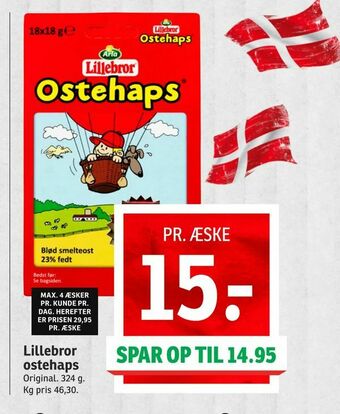 SPAR Lillebror ostehaps tilbud