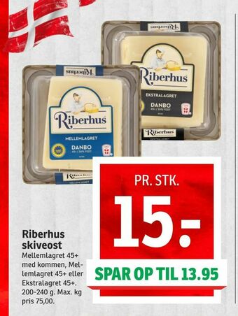 SPAR Riberhus skiveost tilbud