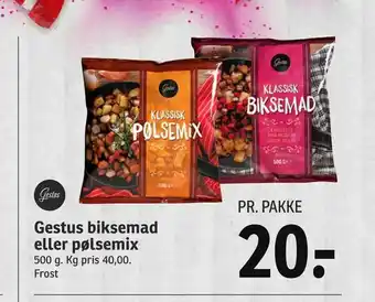Gestus biksemad eller pølsemix