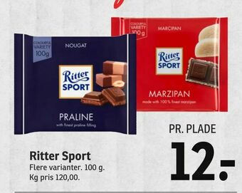 SPAR Ritter Sport tilbud