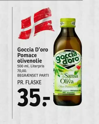 Goccia D'oro Pomace olivenolie