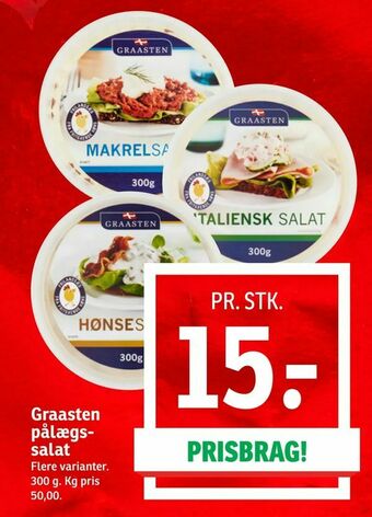 SPAR Graasten pålægssalat tilbud