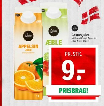 SPAR Gestus juice tilbud