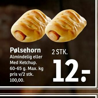 SPAR Pølsehorn tilbud