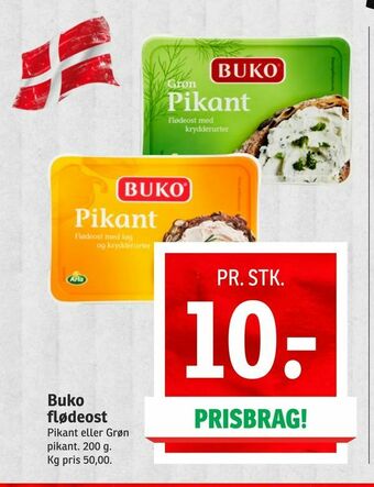 SPAR Buko flødeost tilbud