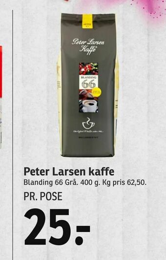 SPAR Peter Larsen kaffe tilbud