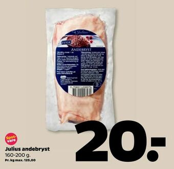 Netto Julius andebryst tilbud