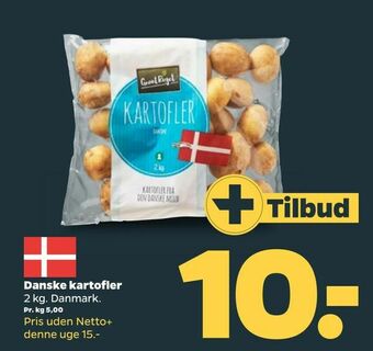Netto Danske kartofler tilbud
