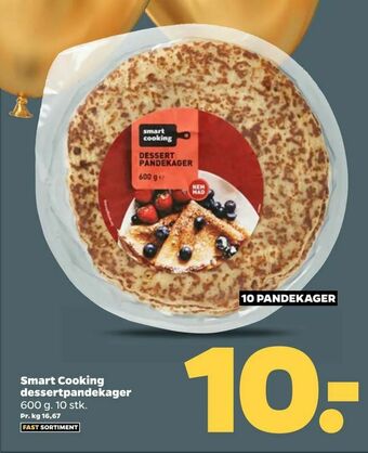 Netto Smart Cooking dessertpandekager tilbud