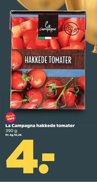 Netto La Campagna hakkede tomater tilbud