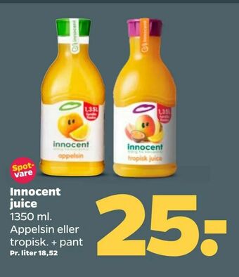 Netto Innocent juice tilbud