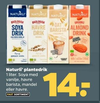 Netto Naturli' plantedrik tilbud