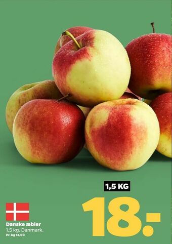 Netto Danske æbler tilbud