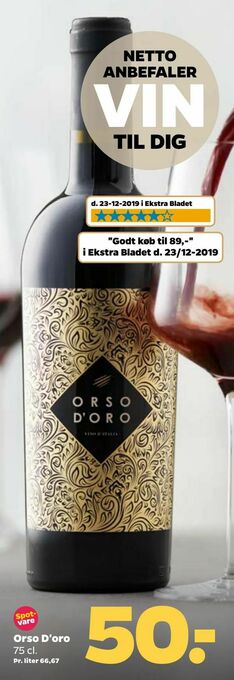 Netto Orso D'oro tilbud
