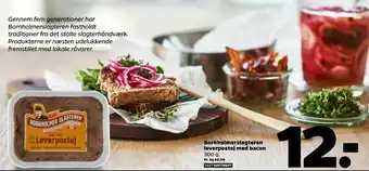 Netto Bornholmerslagteren leverpostej med bacon tilbud