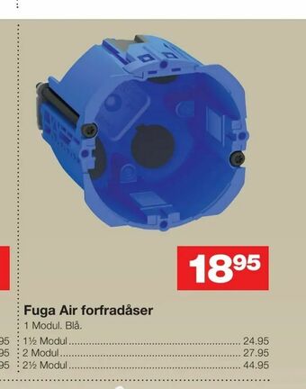 Bauhaus Fuga Air forfradåser tilbud
