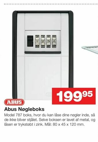 Bauhaus Abus Nøgleboks tilbud