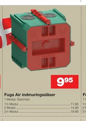 Bauhaus Fuga Air indmuringsdåser tilbud