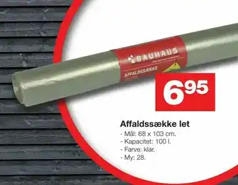 Bauhaus Affaldssække let tilbud