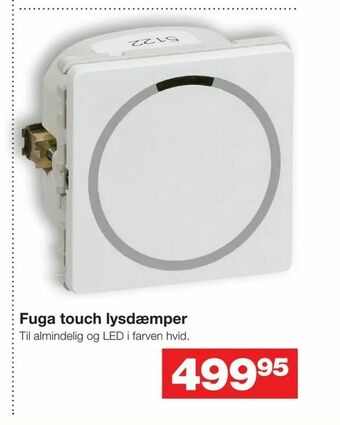 Bauhaus Fuga touch lysdæmper tilbud