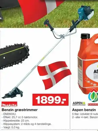 Bauhaus Benzin græstrimmer tilbud