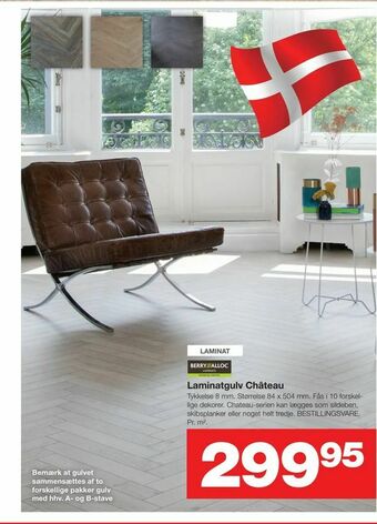 Bauhaus Laminatgulv Château tilbud