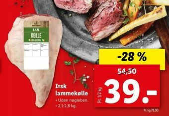 Let-Køb Irsk lammekølle tilbud