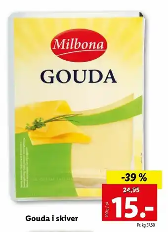 Let-Køb Gouda i skiver tilbud