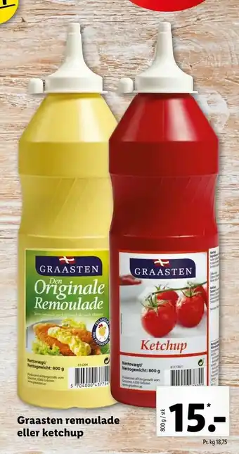 Let-Køb Graasten remoulade eller ketchup tilbud