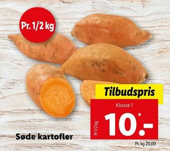 Let-Køb Søde kartofler tilbud