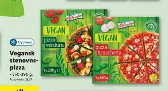 Let-Køb Vegansk stenovns- pizza tilbud